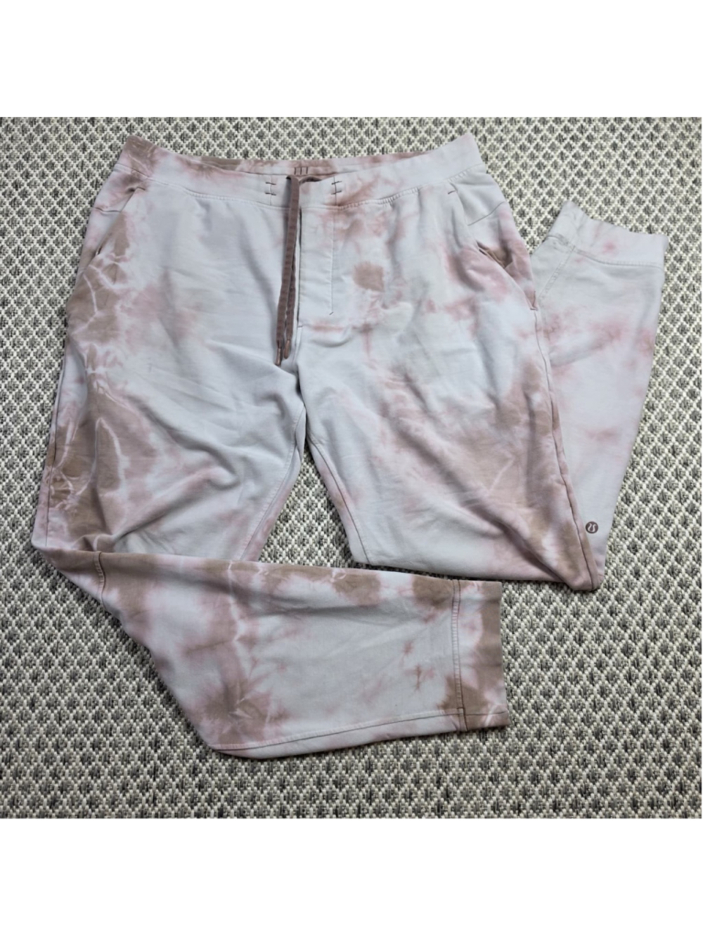 Lululemon City Sweat Jogger Earth Dye Tie Dye French Terry Zip Pocket Men’s XL